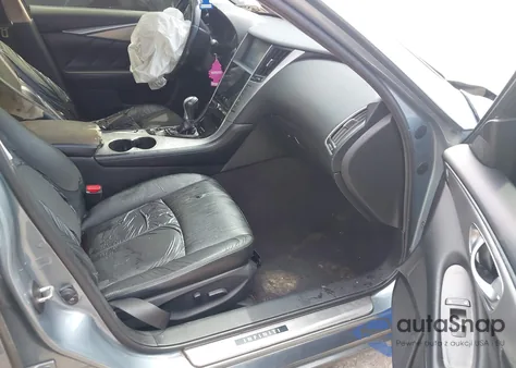 2014 Infiniti Q50 Premium from USA, damaged, VIN JN1BV7AP1EM681318